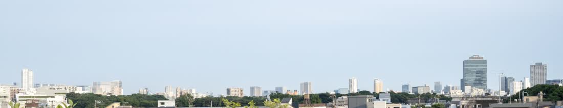恵比寿から望む東京の街並み